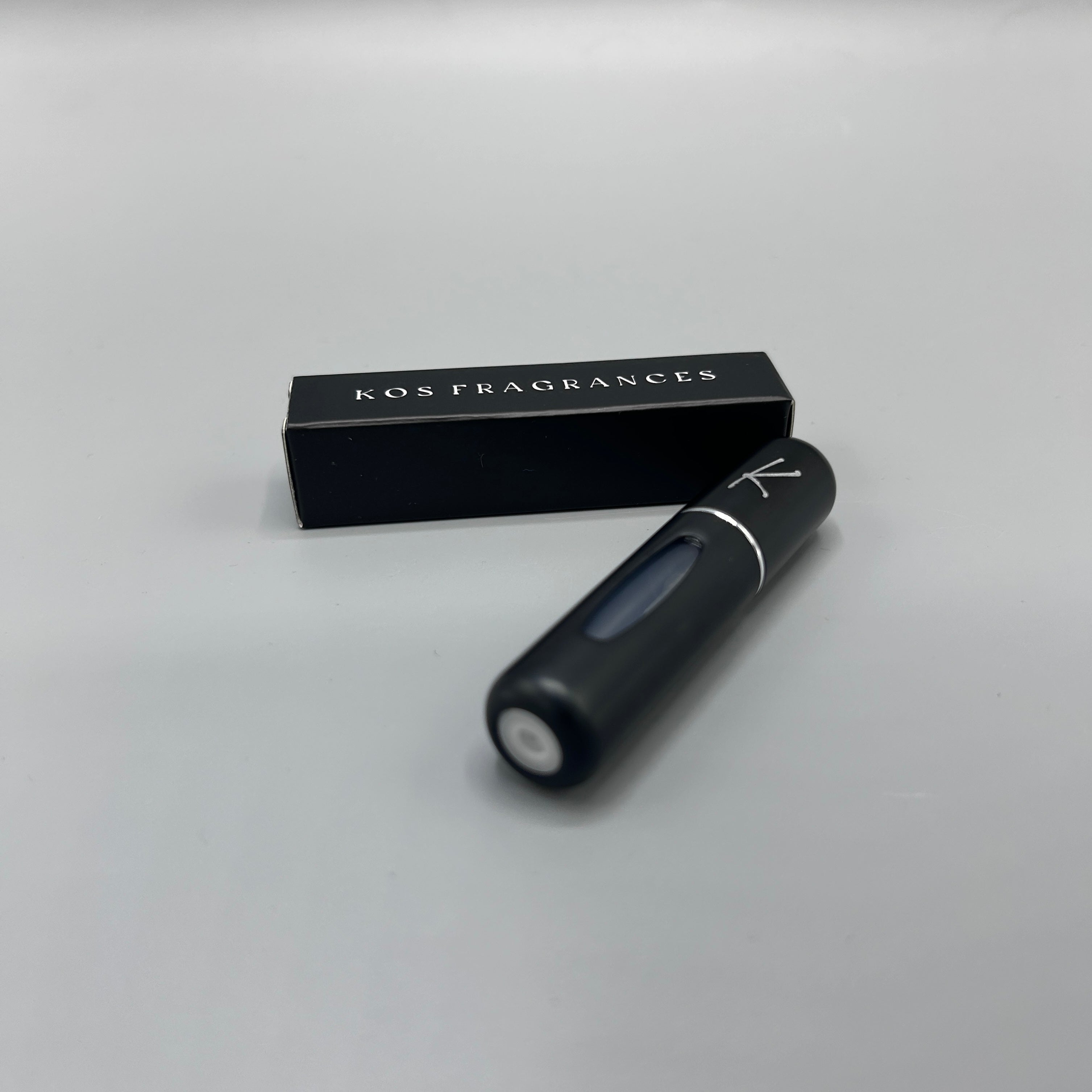 Kos Fragrances Refillable Travel Perfume Spray 5ml – Portable, Leak-Proof Atomizer Bottle