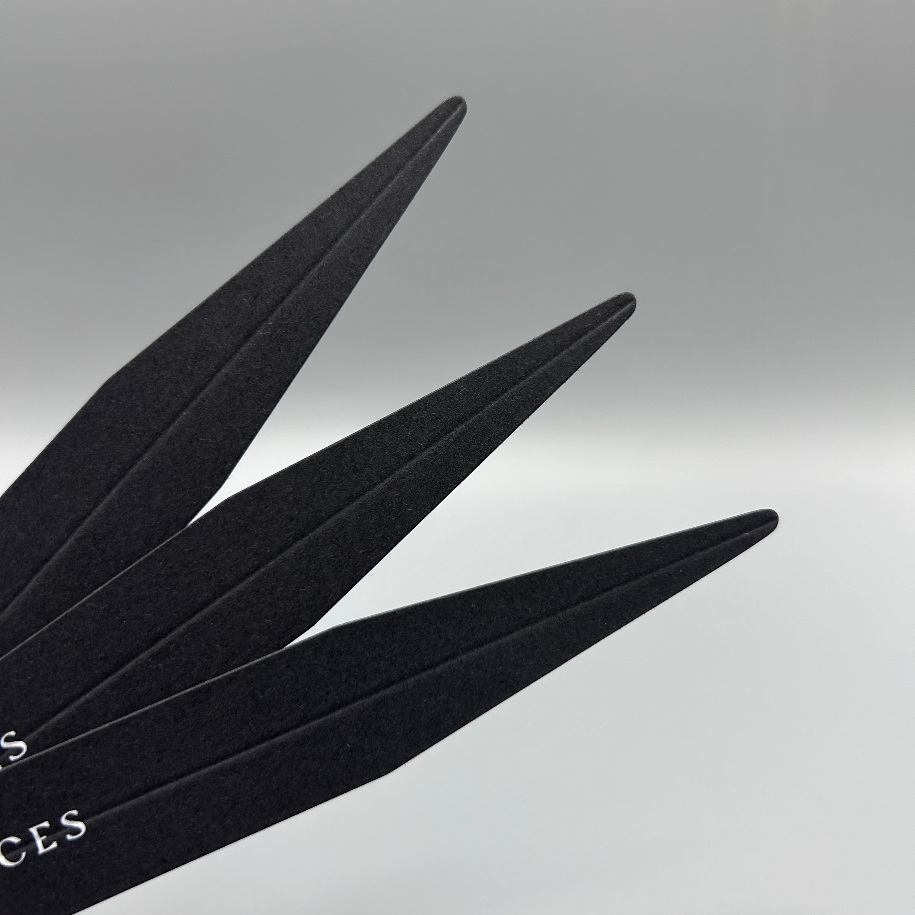 Kos Fragrances Professional Perfume Smelling Strips - 100 Black Paper Fragrance Test Strips with Box